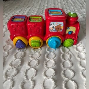 Interactive Red Train Toy with Sounds